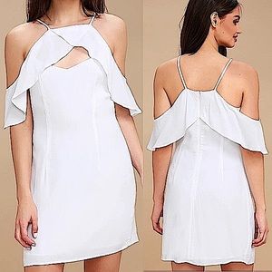 BB Dakota Kaless White Off The Shoulder Sunmer Dress